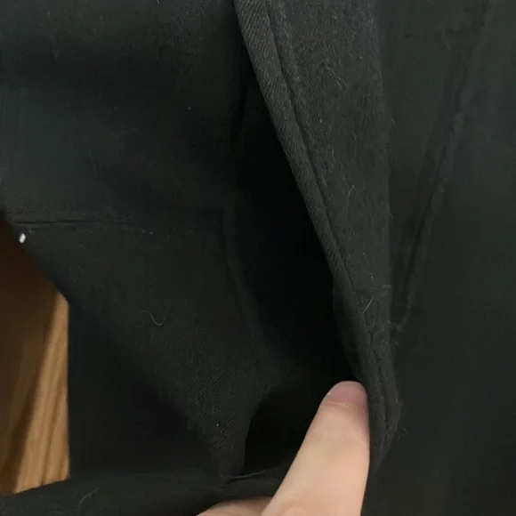 Vintage Trousers Etc New York Black Zip-up Jacket Size 6 - Picture 7 of 8